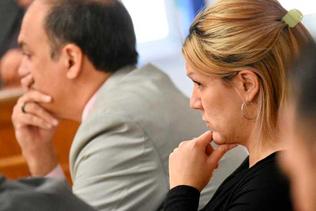 El fiscal jefe Santiago Marquez Gauna y la fiscal adjunta Anabella Camporesi. 