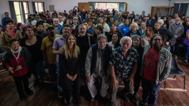 Claudio Lozano, presidente de Unidad Popular estuvo dos veces en Bariloche. Archivo