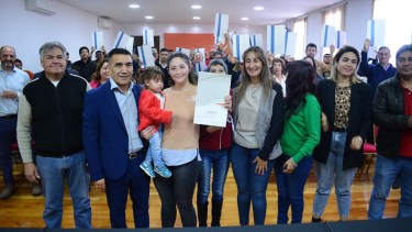 Son 32 los contratados que pasaron a planta permanente (Fotos: gentileza)