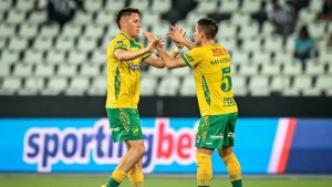 Defensa y Justicia hizo negocio y rescató un empate en Brasil por Copa Sudamericana