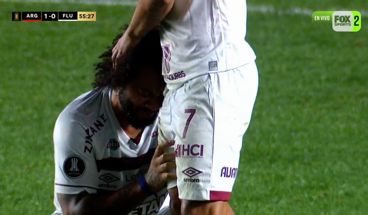Marcelo no pudo evitar las lágrimas por la dura falta que cometió.