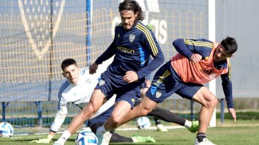 Cavani tendrá este miércoles su debut en Boca.