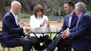 Patricia Bullrich y Horacio Rodríguez Larreta se reunieron tras las PASO. 