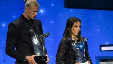 Haaland y Bonmatí, los mejores del año en UEFA.
