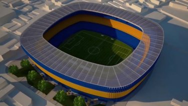 La nueva Bombonera podría recibir a 82 mil personas.