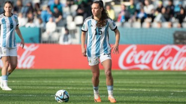 La jugadora fue titular en los tres partidos del seleccionado argentino.
