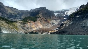 Se derritió un glaciar y generó un nuevo lago en Bariloche