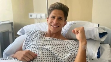 El delantero estará entre estará entre 8 y 10 meses de baja por una fractura de peroné con luxación de tobillo.