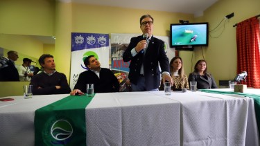 El intendente Adrián Casadei (JSRN) fue denunciado penalmente por presuntas irregularidades en su gestión. Foto: Archivo