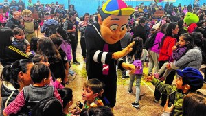 Ni la lluvia pudo con el festejo por el Día de las Infancias en Neuquén