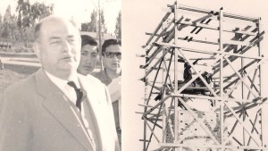 Monumento a San Martín y el ingeniero Luis José Antonio Alonso