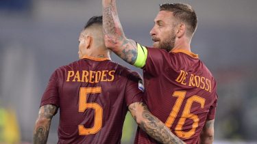 Paredes utilizará el número 16 que pertenecía al histórico Daniele De Rossi.