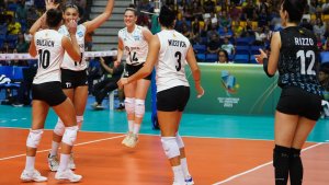 Las Panteras vencieron a Chile en la tercera fecha del Sudamericano de voley