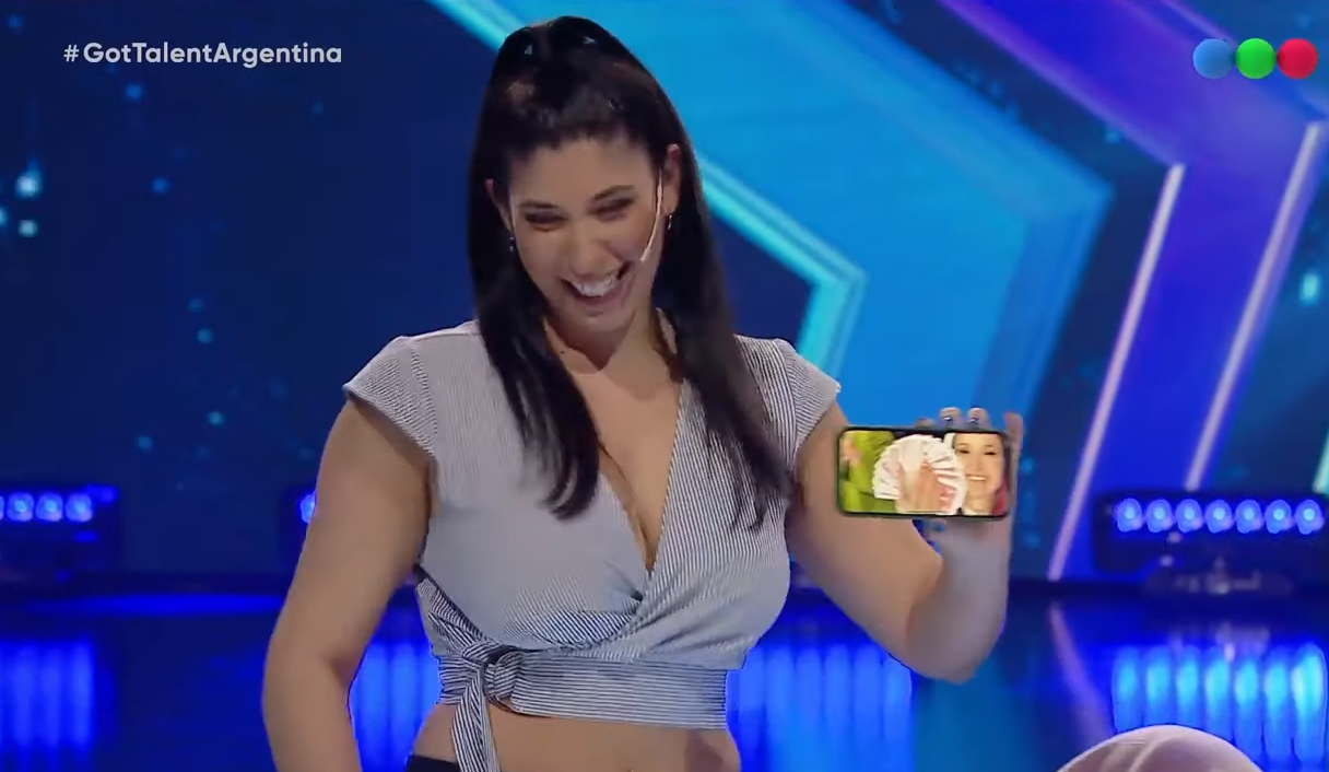 Abril deslumbró al jurado de Got Talent Argentina con sus trucos de magia. 