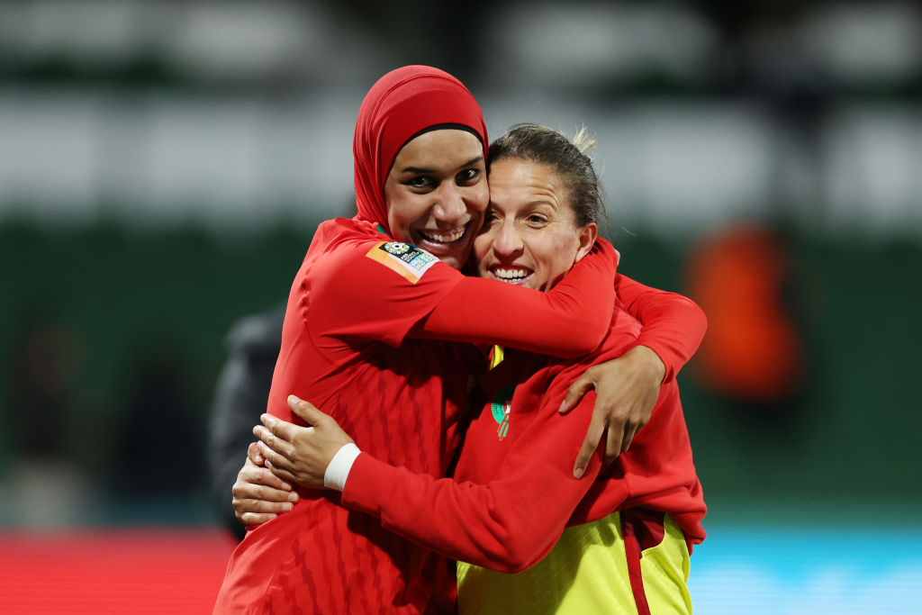 Las marroquies clasificaron a octavos de final en su debut mundialista. (Foto: Reuters)