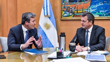 Martín Soria cerró la semana con una foto en el despacho de Sergio Massa. Mensaje para mostrar otro ritmo en la campaña.