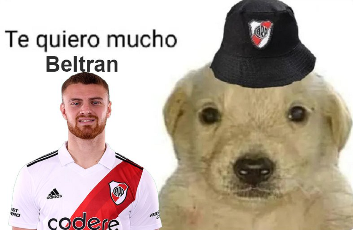 Los memes por la posible venta de Lucas Beltrán, delantero de River. 