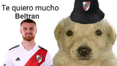 Los memes por la posible venta de Lucas Beltrán, delantero de River. 