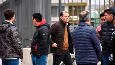 Esta mañana, Gutiérrez participó de un acto con Gaido. Minutos después desde Gobierno confirmaron que no se pagará la suma fija a los estatales de Neuquén. (Foto Matías Subat).-