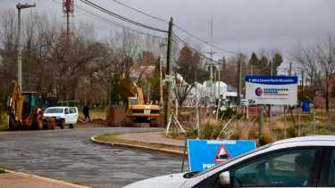 Terminó la reparación del EPAS y habilitaron una calzada. Foto: Mati Subat