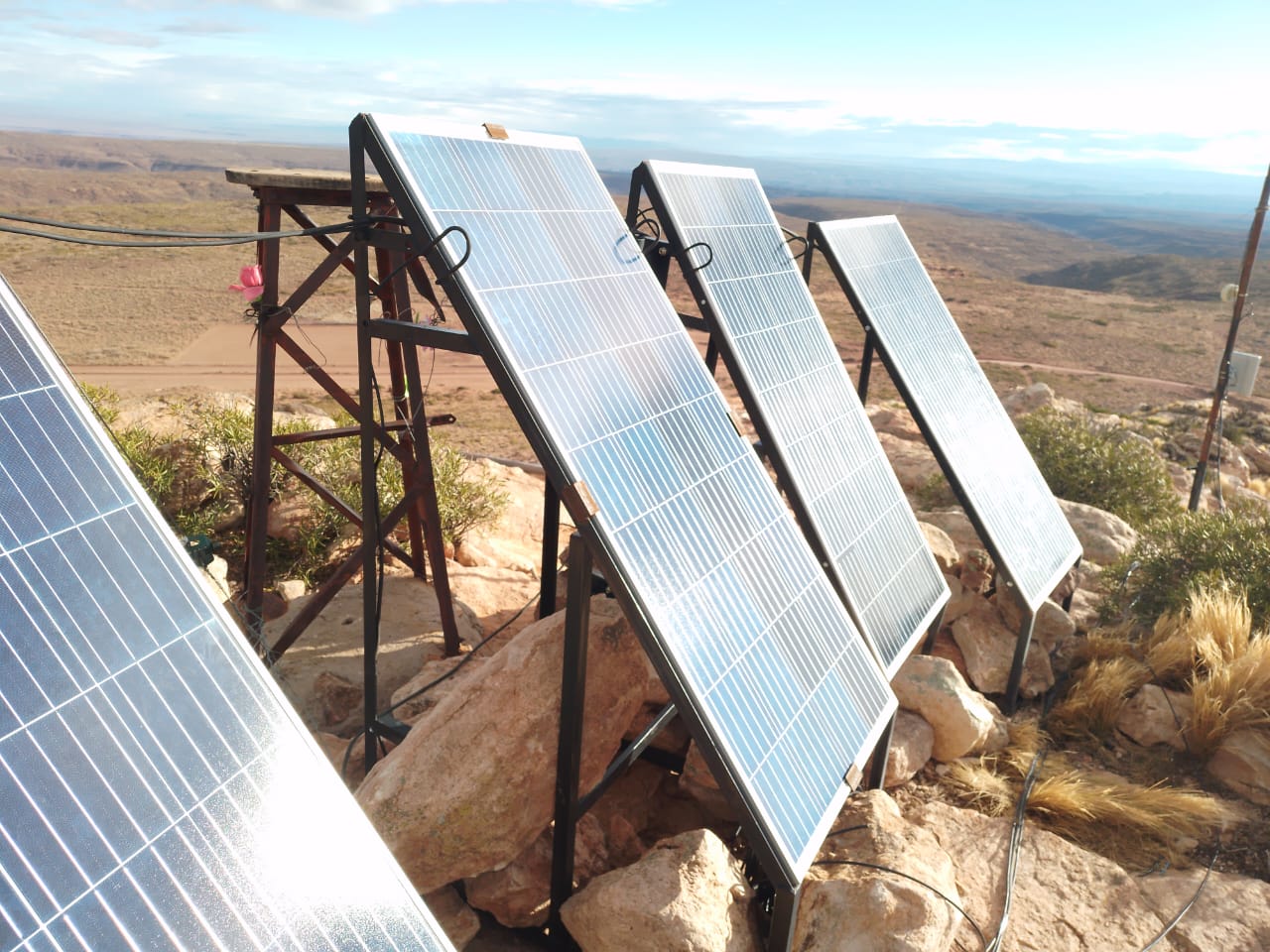 El informe destacó el potencial energético de Argentina por sus recursos solar y eólico. Foto: Carlos Alarcón. 