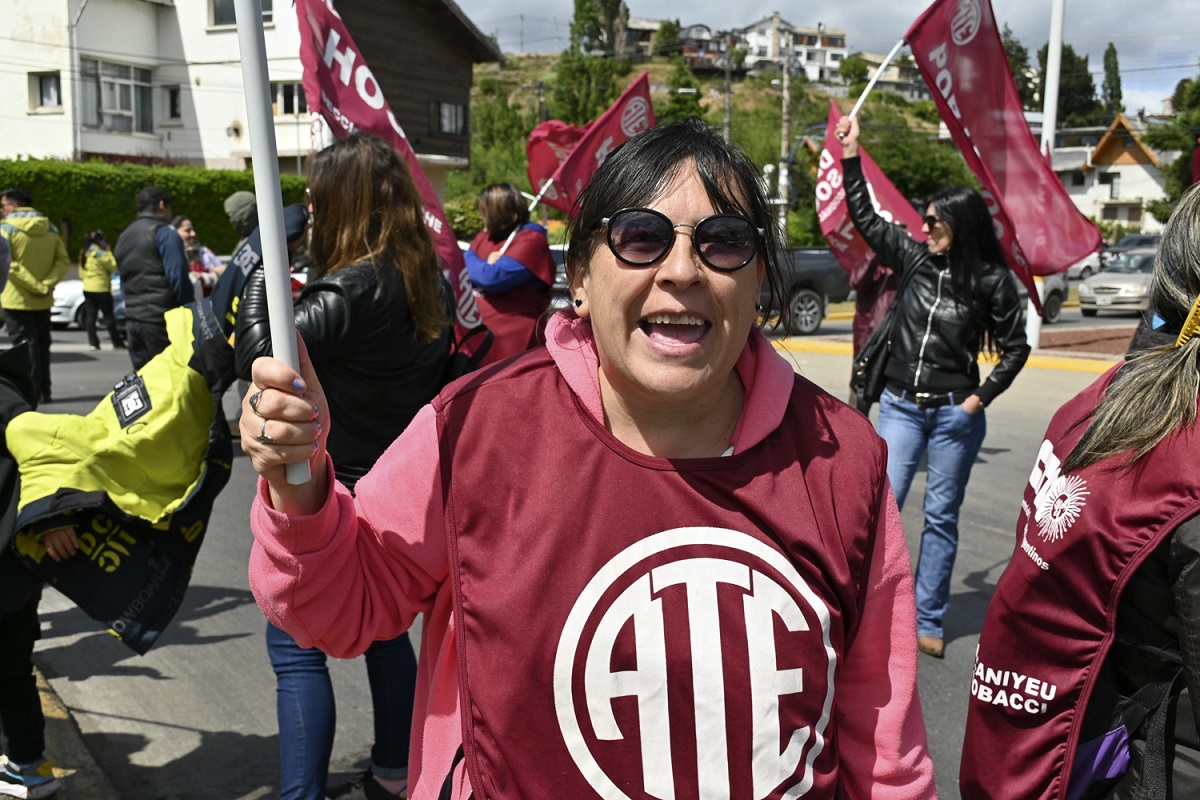 Patricia Reinahuel, trabajadora de salud, liderará el gremio ATE en Bariloche. Foto: Archivo