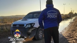 Hace un mes robaron una camioneta en Plaza Huincul y la recuperaron en Neuquén