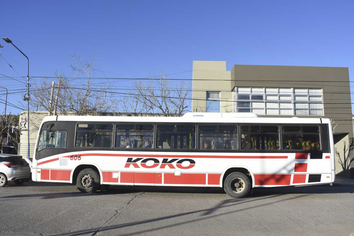 El colectivo pertenece a la empresa KoKo (Foto archivo Juan Thomes).-