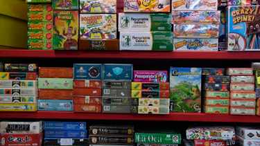 Los juegos de mesa, de los más buscados. 