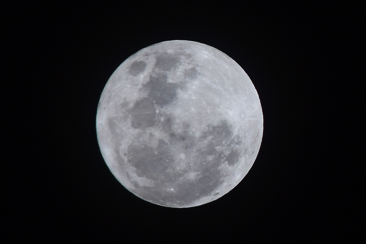 La próxima Luna llena será el 27 de noviembre. Foto: Andrés Maripe. 