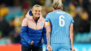 Sarina Wiegman podría ser la entrenadora de la selección masculina de Inglaterra