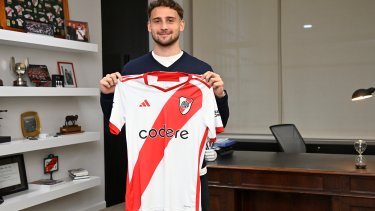 El uguruayo llegó a River en agosto de este año y tiene contrato hasta diciembre de 2026.