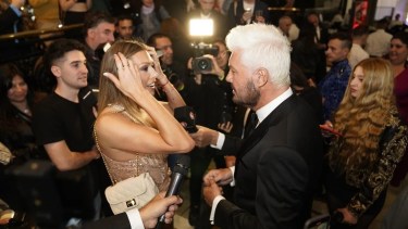 Coki Ramírez y Marcelo Tinelli se reencontraron en la presentación de Bailando 2023 tras 12 años. 