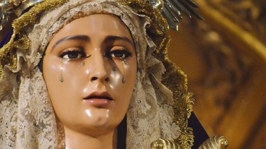 La Virgen de las Lágrimas se celebra cada 31 de agosto, según la Iglesia Católica.-