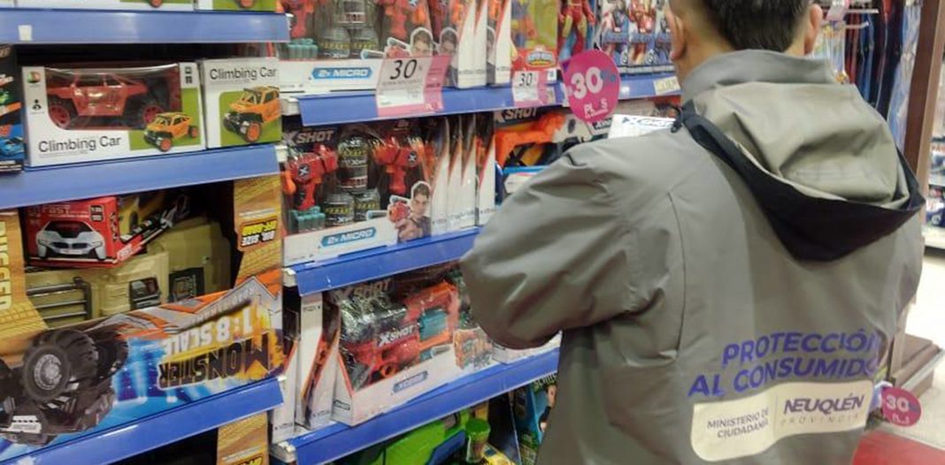 Protección al Consumidor de Neuquén retiró 1 350 juguetes que no eran seguros y que estaban a la venta (Neuquén Informa)