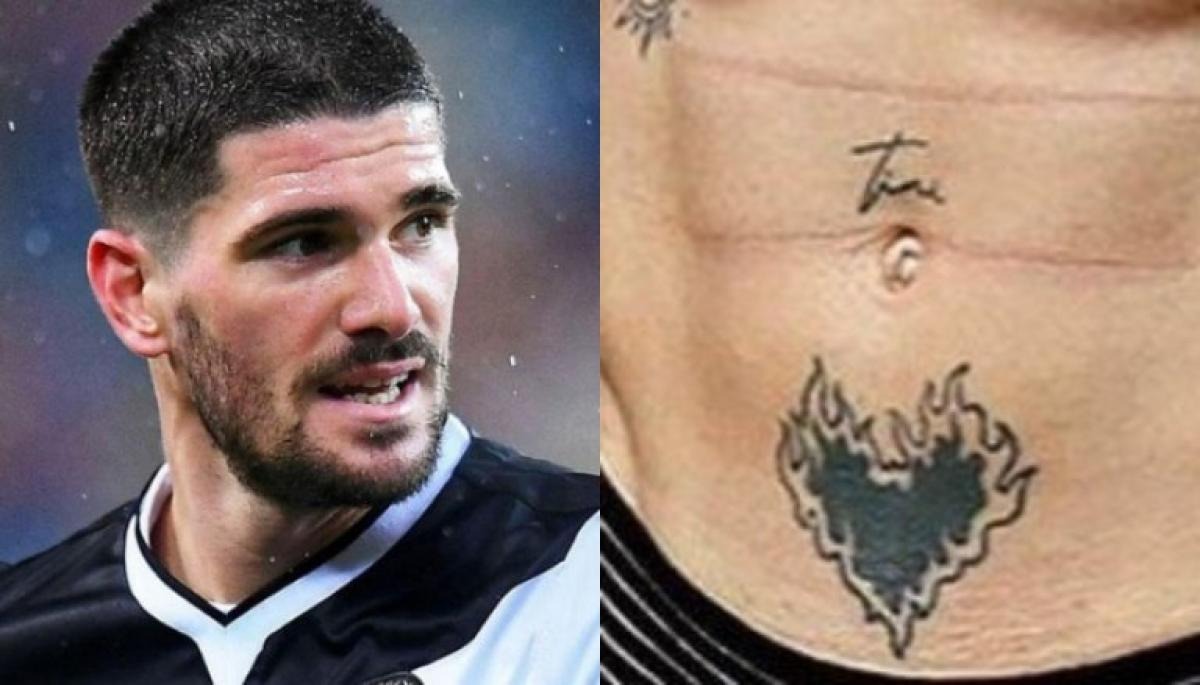 Los tatuajes del jugador generaron especulaciones de todo tipo durante las últimas horas. Foto: Noticias Argentinas. 