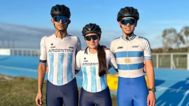 Acá están, estos son los tres patinadores de Neuquén que van al Mundial de Italia