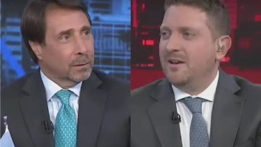 Los conductores decidieron suspender el pase entre sus programas esta semana. Foto: Gentileza. 