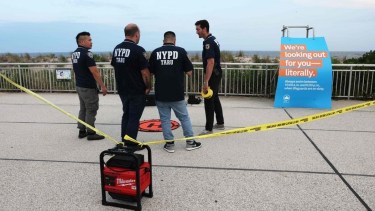 La mujer fue atacada por el tiburón cuando nadaba en una playa de Nueva York. Foto: Gentileza Clarín. 