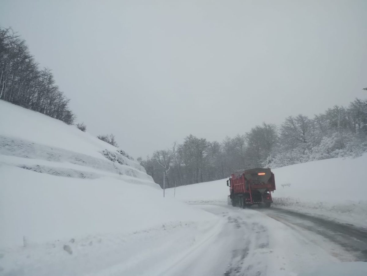 La advertencia por nieve rige para gran parte de la Cordillera de Neuquén y Río Negro. Foto: Archivo.