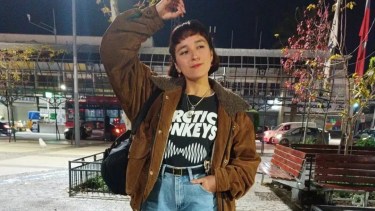 La joven chilena se volvió viral tras quejarse por una situación en Argentina. Foto: TN. 