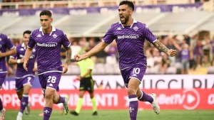 Con gol de Nicolás González y Beltrán como titular, la Fiorentina empató con Lecce