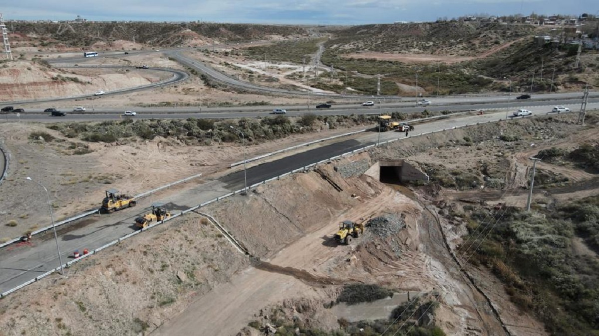 Por nueve meses estuvo inhabilitado el nodo vial. Foto: Gentileza. 