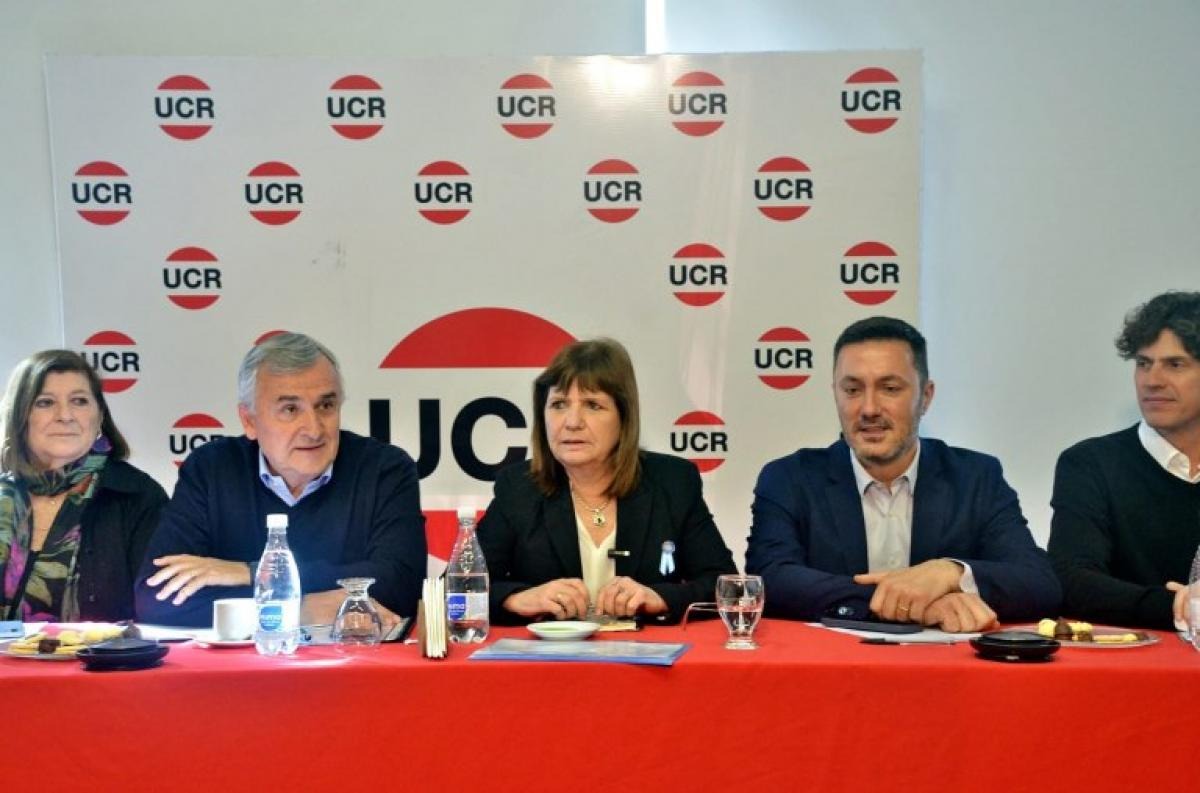 La presidenciable se encontró este miércoles con la dirigente de la UCR. Foto: Gentileza NA. 