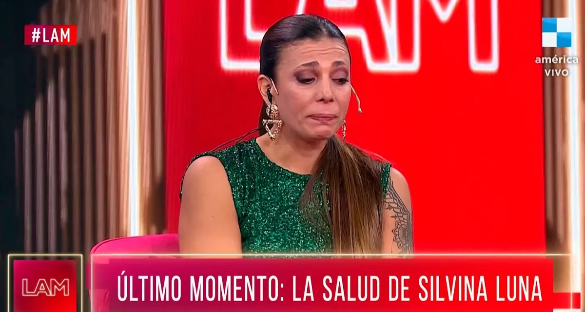 Ximena Capristo se quebró al hablar de la salud de Silvina Luna, su amiga.-