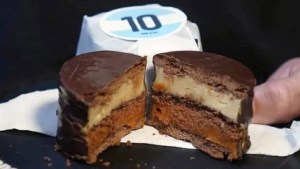 Un alfajor triple con dulce de leche ganó el campeonato mundial celebrado en La Rural