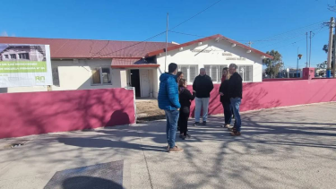 Se completó más de la mitad de la obra de la Escuela 95 en Roca