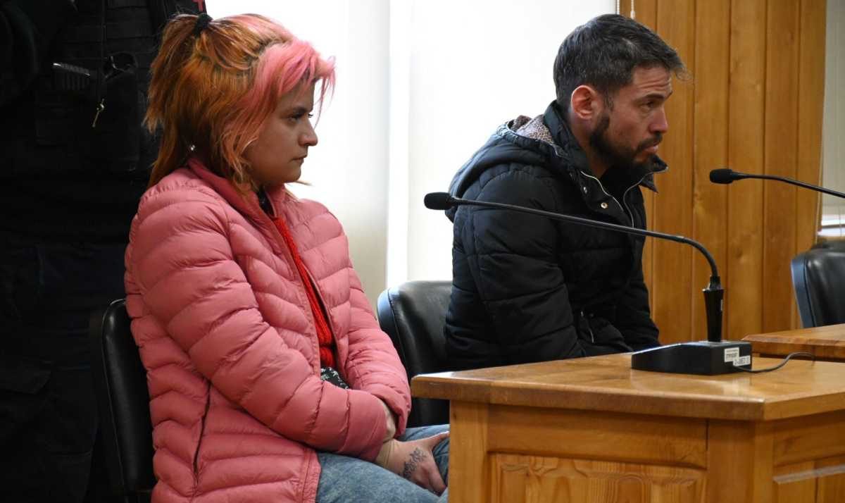 María Sol Mordeglia fue imputada por encubrimiento y Marcos Graf por el homicidio de Antonio Gabriel Luengo, el fin de semana en Bariloche. Foto: Chino Leiva