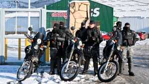 Fuerte custodia hoy en los supermercados de Bariloche: piden DNI para ingresar