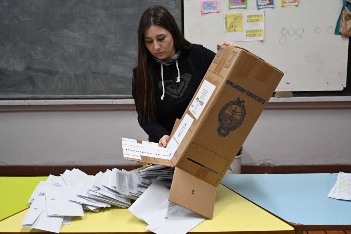 En Bariloche hubo más de un 9% de voto en blanco en el tramo de diputados nacionales. Foto: Chino Leiva